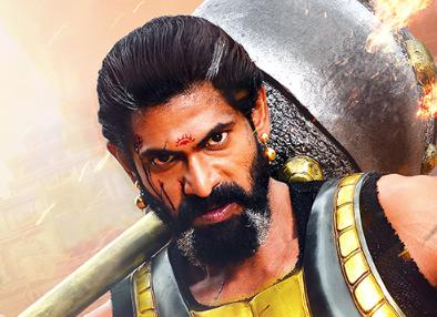 Bhallaladeva 公式サイトbaahubali.comにて配布されているwallpaperより